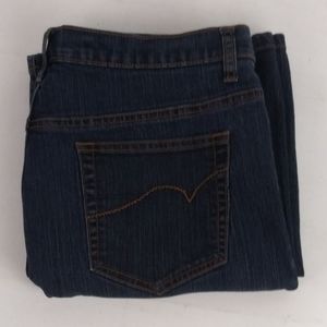 Venezia dark blue flare jeans women's size 16